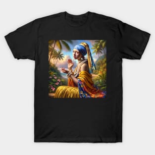 Hula Pearl: Celebrating Prince Kūhiō Day T-Shirt